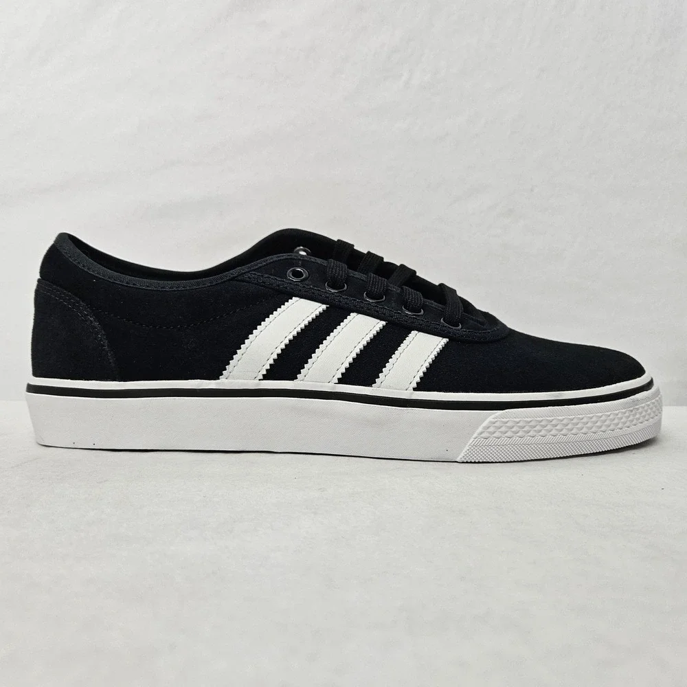 Adidas Adi Ease Skateboarding Shoes HQ6432 Core Black Cloud White‎ Men's Size 9